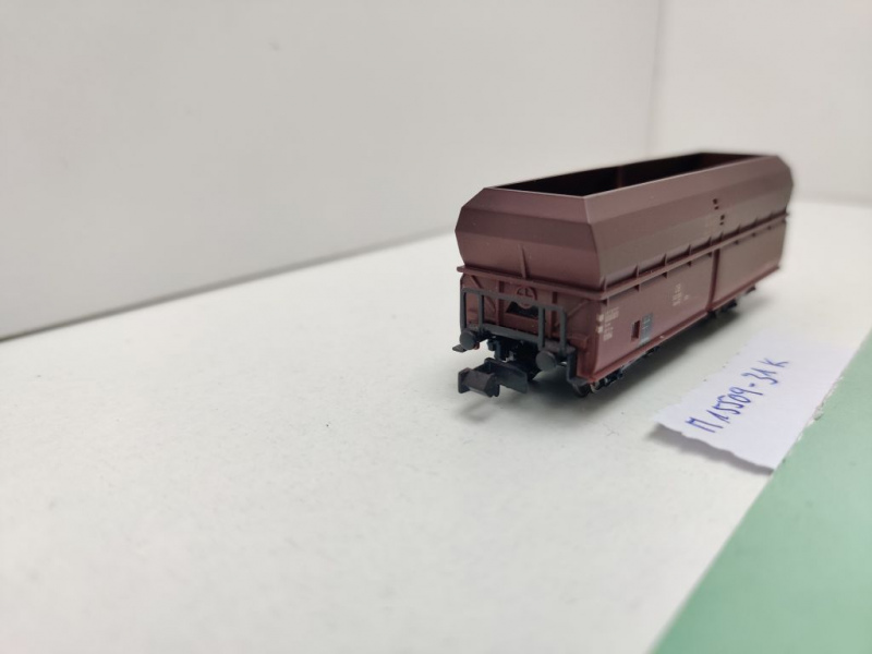 Minitrix N DC 15509-31 Selbstentladewagen "Erz IIId" Fad-50 / DB