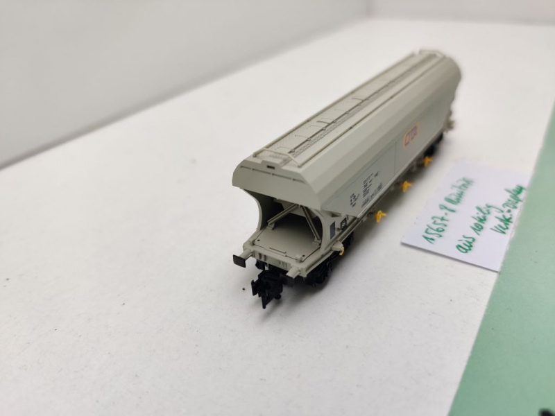 Minitrix N DC 15657-08 Getreidetransporter "Cita" Uapps / NEM / SNCB