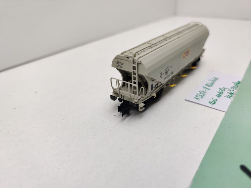 Minitrix N DC 15657-08 Getreidetransporter "Cita" Uapps / NEM / SNCB