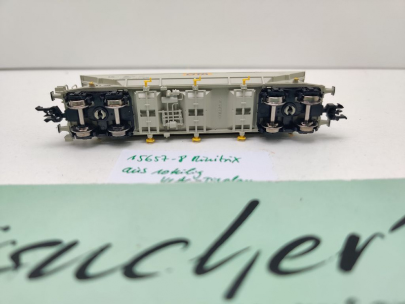 Minitrix N DC 15657-08 Getreidetransporter "Cita" Uapps / NEM / SNCB