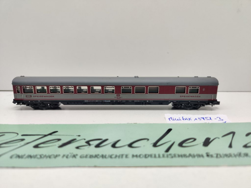 Minitrix N DC 15851 03 K Schnellzugspeisewagen / WRümh132 / DB