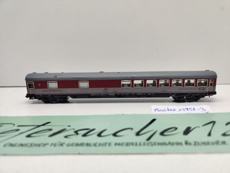 Minitrix N DC 15851 03 K Schnellzugspeisewagen / WRümh132 / DB