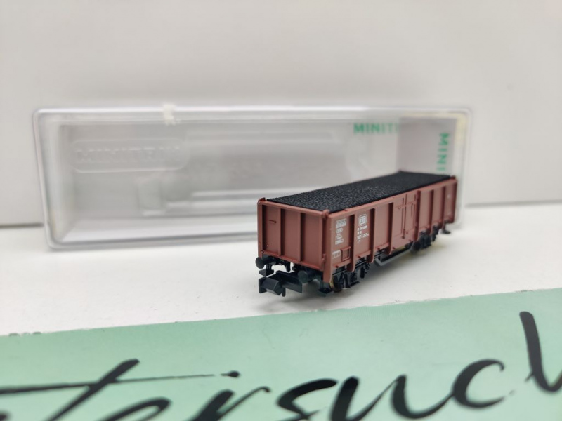 Minitrix N DC 18088 Hochbordwagen E040 / NEM / DB / OVP