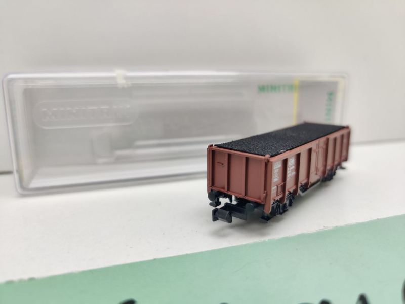 Minitrix N DC 18088 Hochbordwagen E040 / NEM / DB / OVP