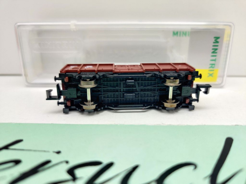 Minitrix N DC 18088 Hochbordwagen E040 / NEM / DB / OVP