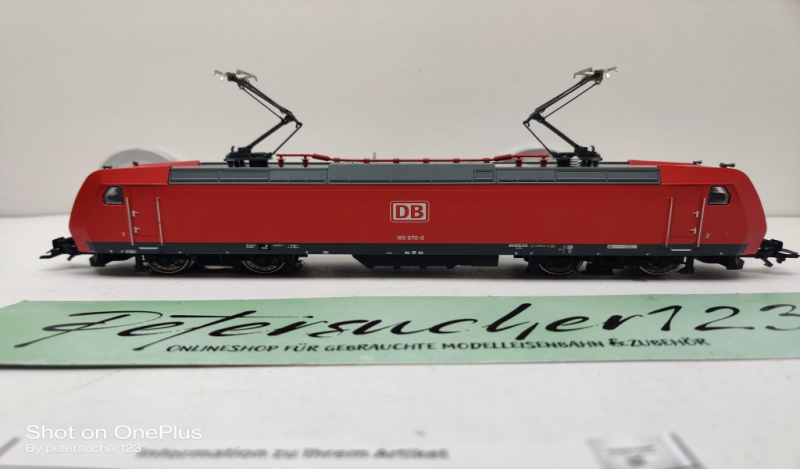 Märklin H0 AC BR185 070-0 Elektrolok / DB / Rot / Mfx - Digital 