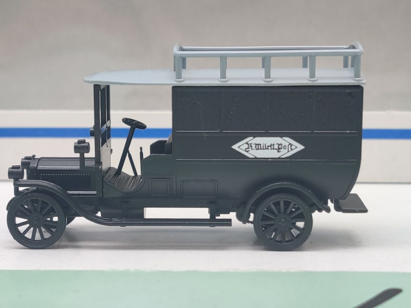 Märklin H0 1898 / dreiteiliges Oldtimer-Lastwagen-Set / Sonderserie zum Jubiläum „500 Jahre Post“/ OVP