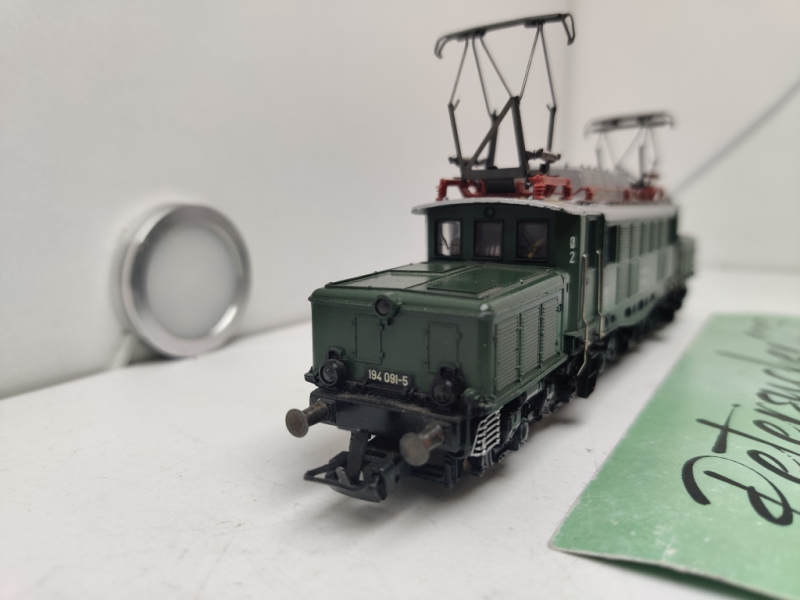 Märklin H0 AC 3022 / BR194 091-5 Elektrolok / Grün  / DB / Analog / Bastler