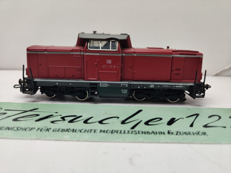 Märklin H0 AC  BR212 215-8  Diesellok / DB / Analog / Rot