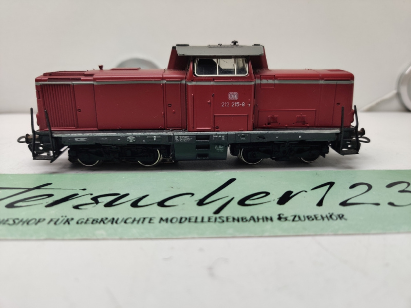 Märklin H0 AC  BR212 215-8  Diesellok / DB / Analog / Rot