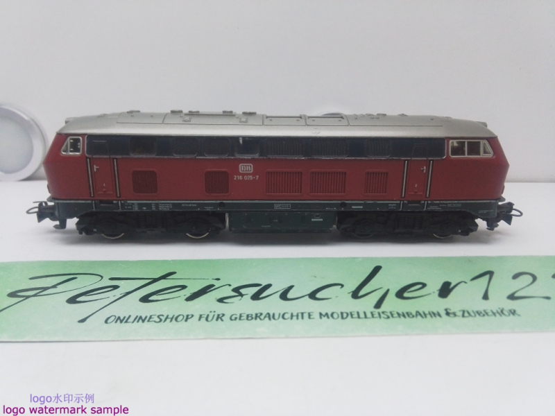 Märklin H0 AC 3075 / 216 025-7 Diesellok  / DB / Analog / Rot