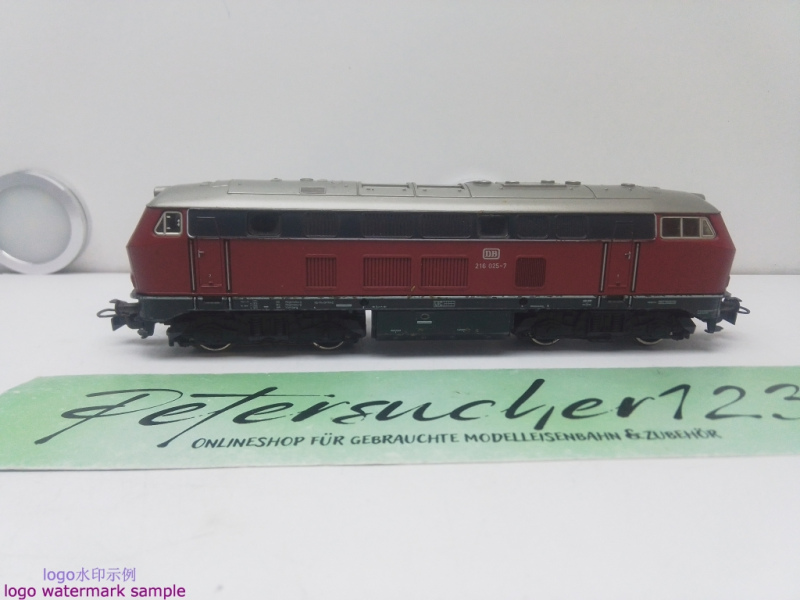 Märklin H0 AC 3075 / 216 025-7 Diesellok  / DB / Analog / Rot