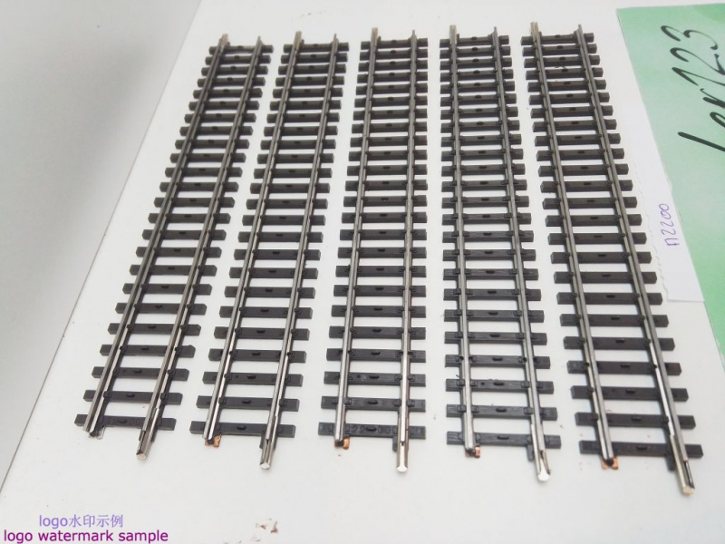 Märklin H0 AC 2200 5x Gerades K-Gleis / 1/1 = 180 mm