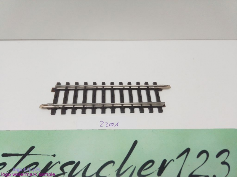 Märklin H0 AC 2201 1x Gerades K-Gleis / 1/2 = 90 mm