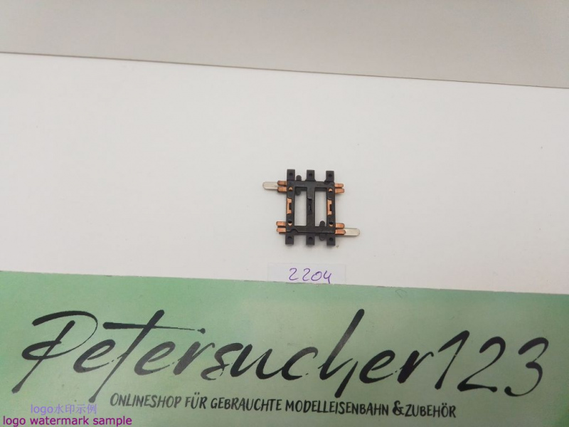 Märklin H0 AC 2204 1x Gerades K-Gleis / 1/8 = 22,5 mm