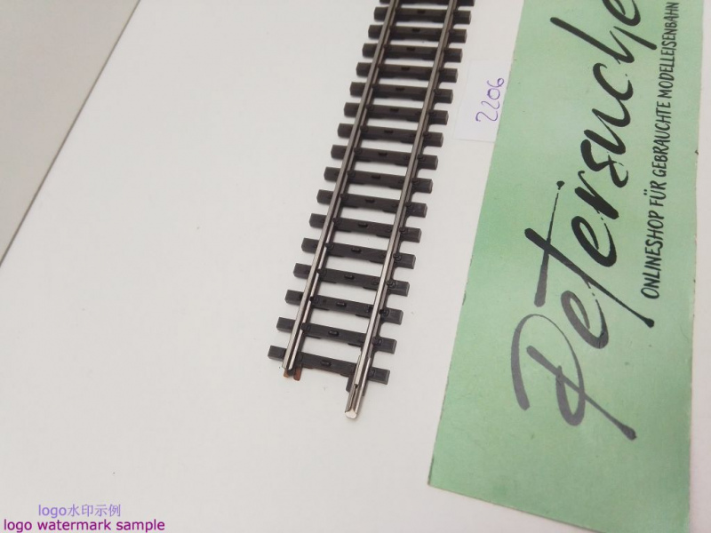 Märklin H0 AC 2206 1x Gerades K-Gleis / 168,9 mm