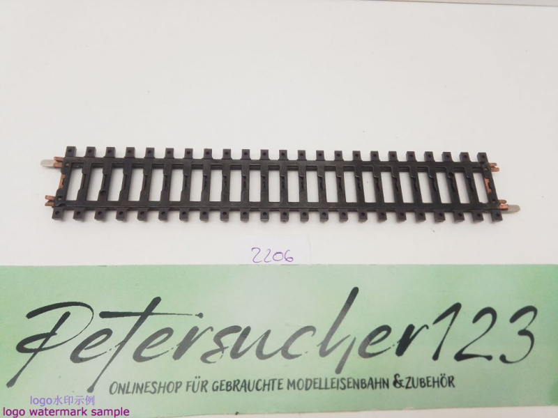 Märklin H0 AC 2206 1x Gerades K-Gleis / 168,9 mm