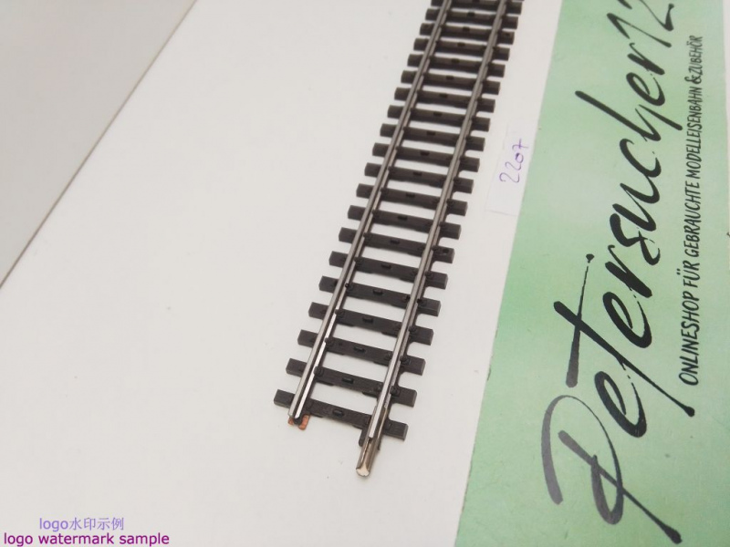 Märklin H0 AC 2207 1x Gerades K-Gleis / 156 mm