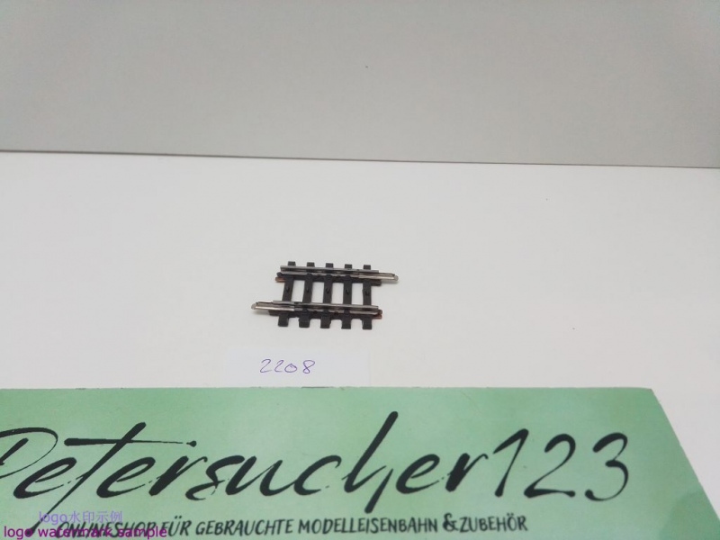 Märklin H0 AC 2208 1x Gerades K-Gleis / 35,1 mm