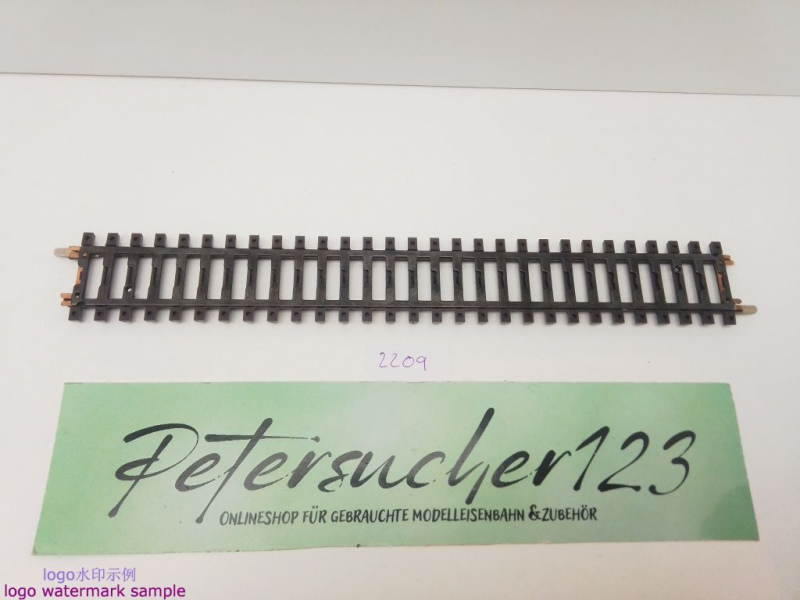 Märklin H0 AC 2209 1x Gerades K-Gleis / 217,9 mm