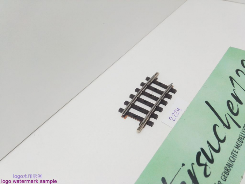 Märklin H0 AC 2224 Gebogenes  K-Gleis R = 360 mm / 1/4=7,5°