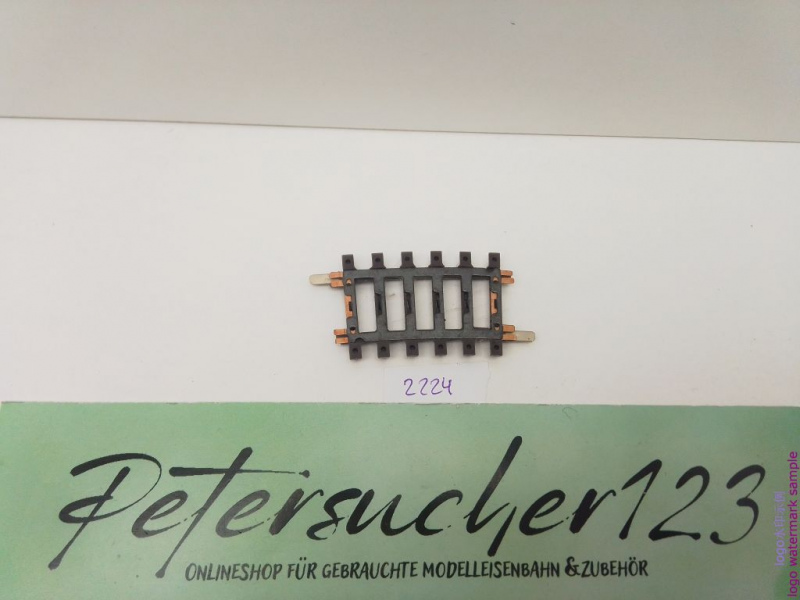 Märklin H0 AC 2224 Gebogenes  K-Gleis R = 360 mm / 1/4=7,5°