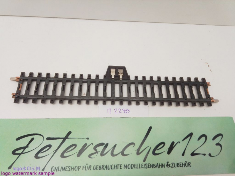 Märklin H0 AC 2290 K-Gleis Anschlussgleis gerade / 1/1 = 180 mm / Kleber