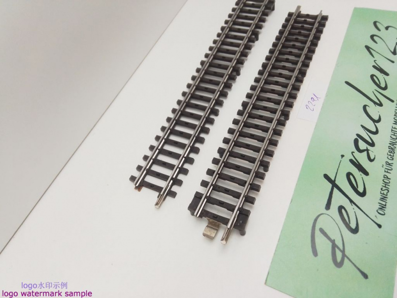 Märklin H0 AC 2291 Set Übergangsgleis K- auf M-Gleis / 1/1 = 180 mm