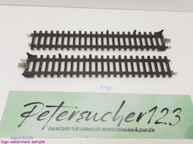 Märklin H0 AC 2291 Set Übergangsgleis K- auf M-Gleis / 1/1 = 180 mm