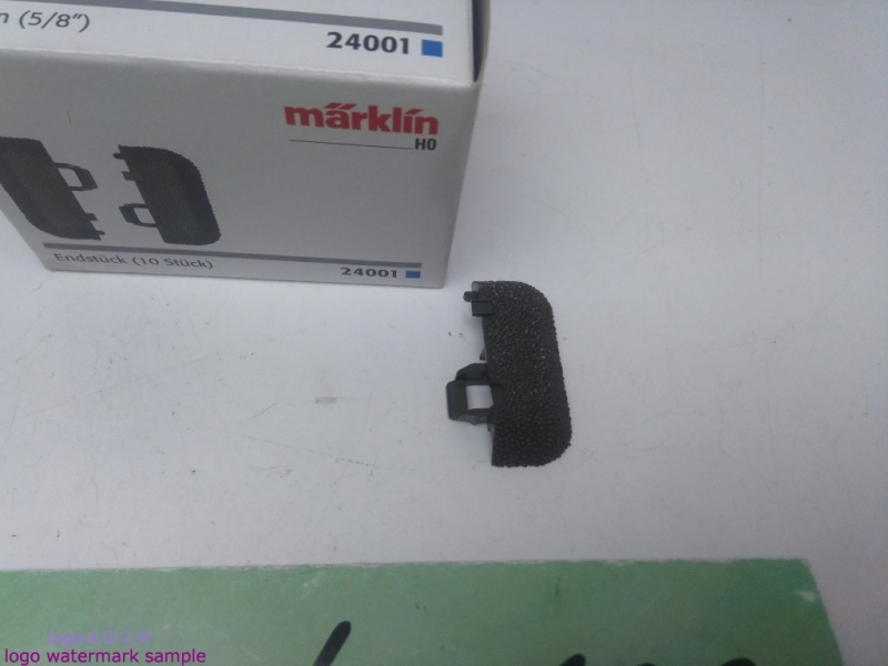 Märklin H0 24001 /  1 x Endstück zur Gleisböschung für C-Gleis / OVP