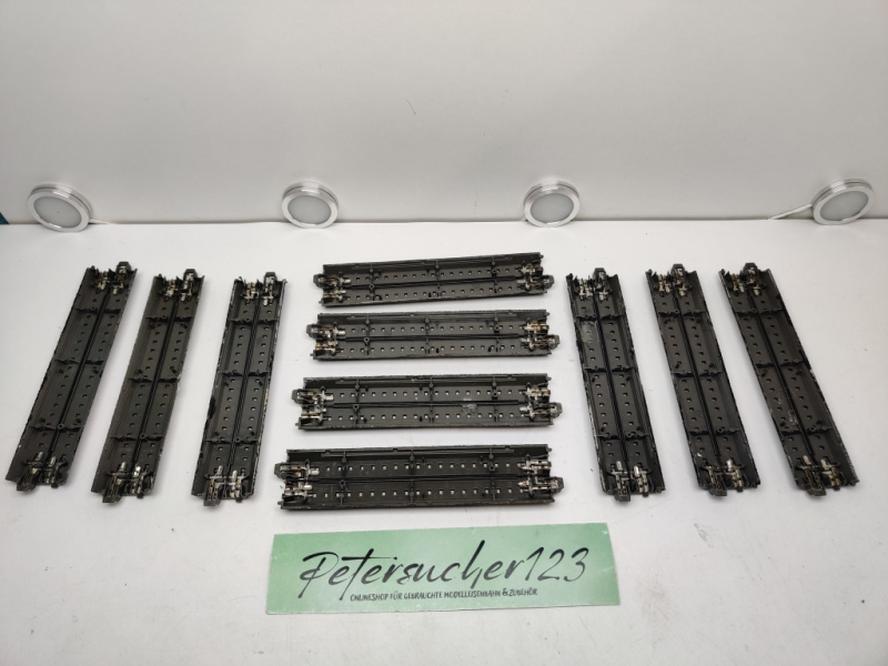 Märklin H0 10 x gerades C-Gleis 24188  188mm Anlagenrückbau