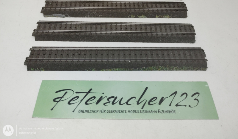 Märklin H0 4 x gerades C-Gleis 24236  236mm  Anlagenrückbau
