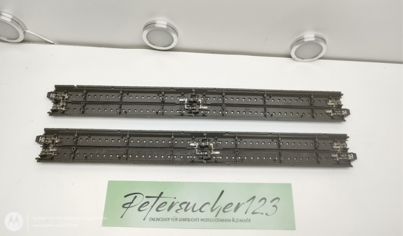 Märklin H0 2 x gerades C-Gleis 24360 / 360mm  / Anlagenrückbau
