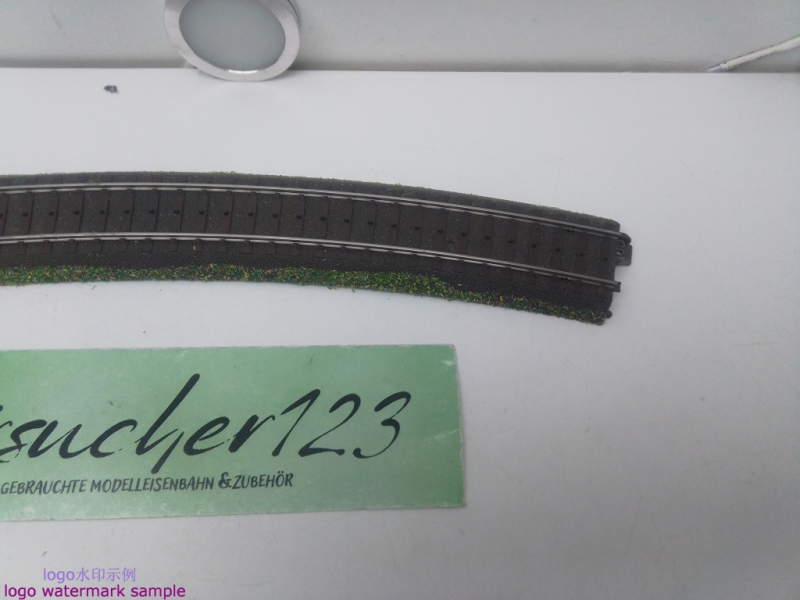 Märklin H0 1x gebogenes C-Gleis 24530  R = 643,6 mm 30° Anlagenrückbau