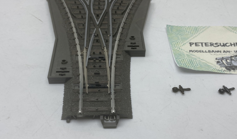 Märklin H0 1 x Dreiwegeweiche C-Gleis 24630  Anlagenrückbau
