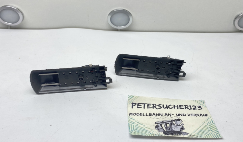 Märklin H0 2 x Gleisende mit Prellbock  C-Gleis /  24977 / Anlagenrückbau