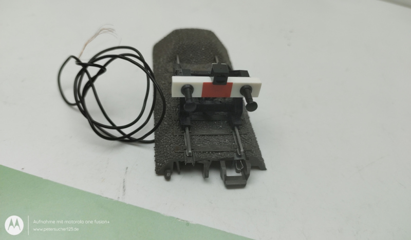 Märklin H0 1 x Gleisende mit Prellbock C-Gleis 24978 Anlagenrückbau