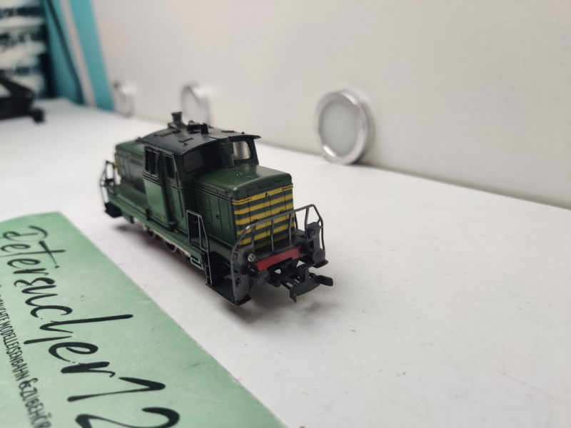 Märklin H0 AC 3069 / BR260 032  Diesellok / SNCB / Grün / DB / Analog