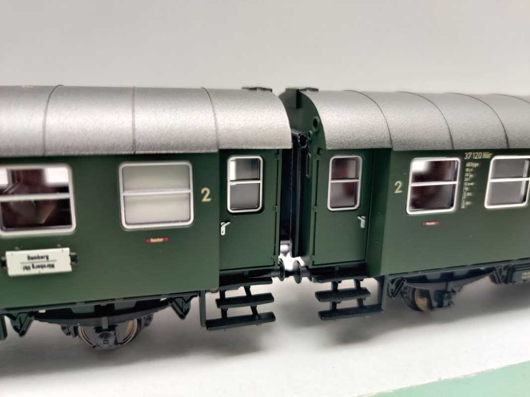 Märklin H0 AC 26564 Umbauwagen-Paar 3+4 AB3yge B3yge aus Zugpackung / NEM / DB