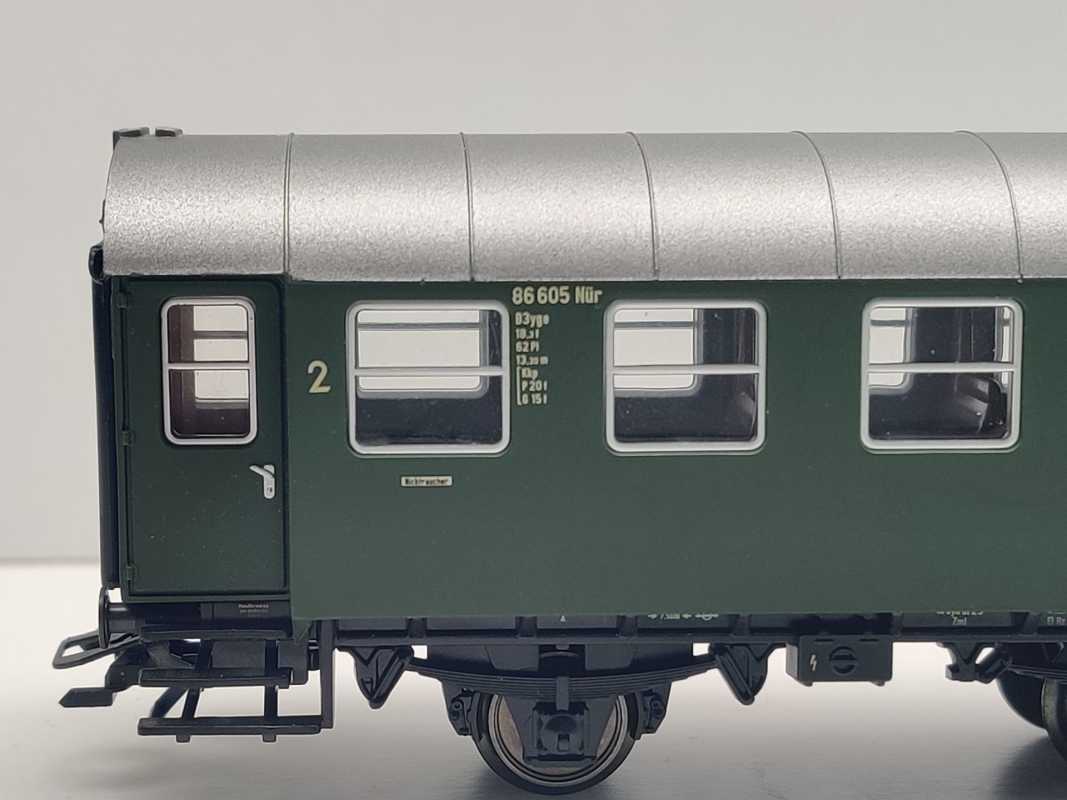 Märklin H0 AC 26564 Umbauwagen-Paar 3+4 AB3yge B3yge aus Zugpackung / NEM / DB