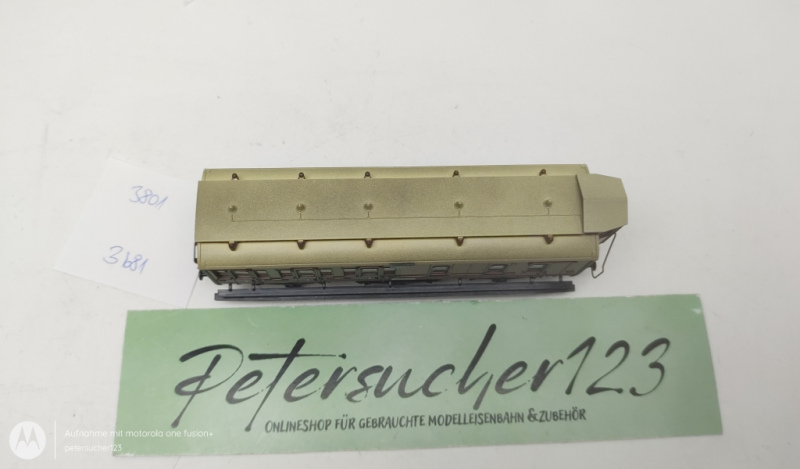 Märklin H0 AC 28456 / 3801  Personenwagen aus Berliner Vorverkehr KPEV / Wannsee