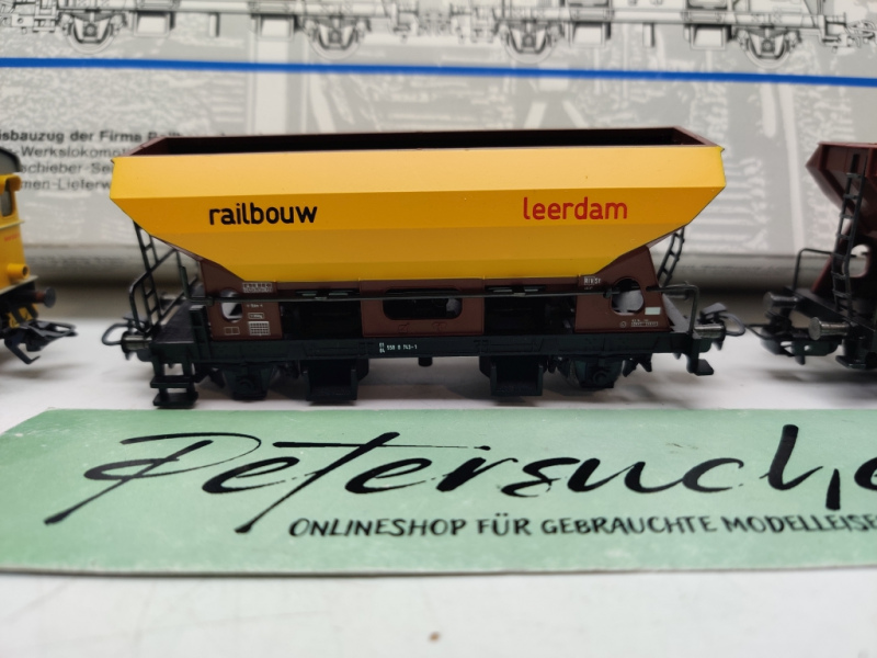 MÄRKLIN H0 AC 2845 Gleisbauzug Railbouw Leerdam / Analog / OVP