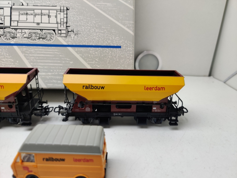 MÄRKLIN H0 AC 2845 Gleisbauzug Railbouw Leerdam / Analog / OVP