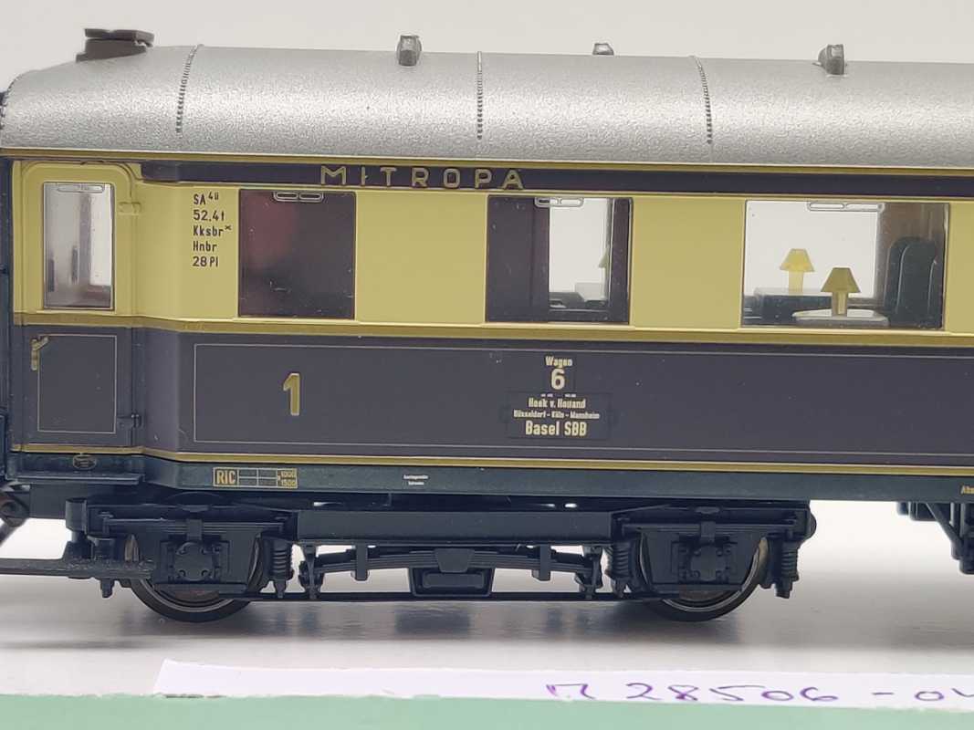 Märklin H0 AC 28506-04 Salonwagen 1.Kl SA4ü-28 aus Set / Licht / NEM / DRG