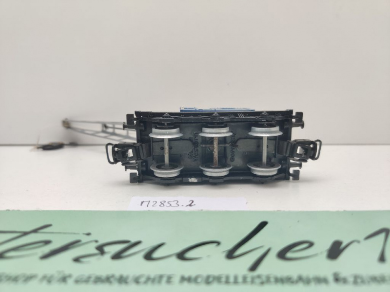 Märklin H0 AC 2853-2 Kranwagen Krupp-Ardelt aus Set / blau / DB