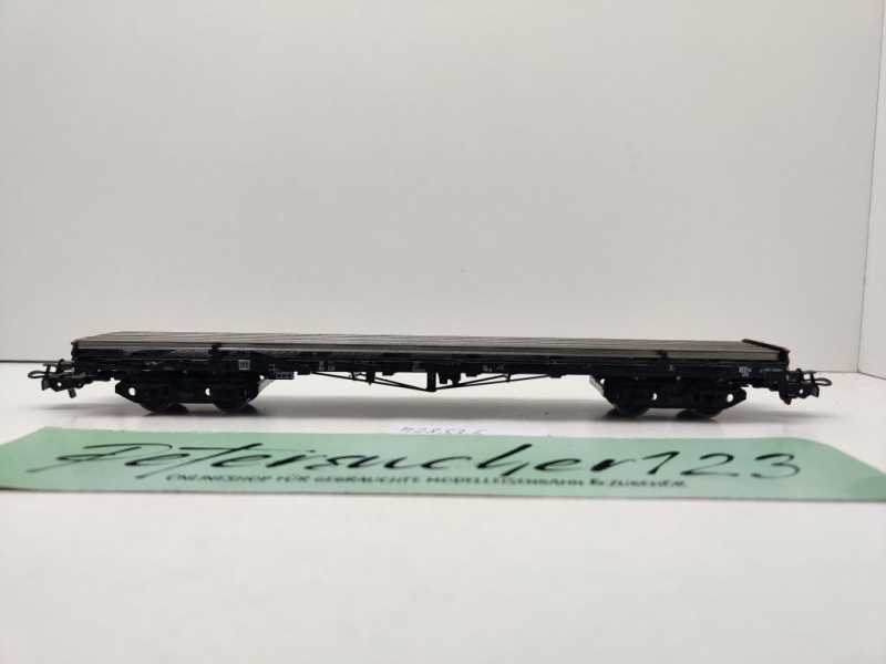 Märklin H0 AC 2853-6 Flachwagen Rs680 Ladung Gleisteile aus Set / DB