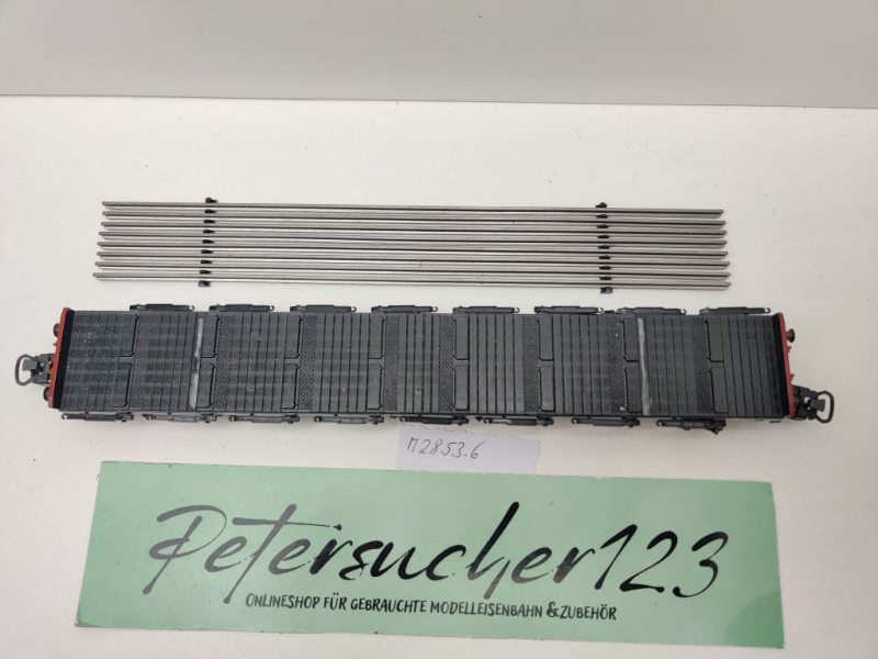 Märklin H0 AC 2853-6 Flachwagen Rs680 Ladung Gleisteile aus Set / DB