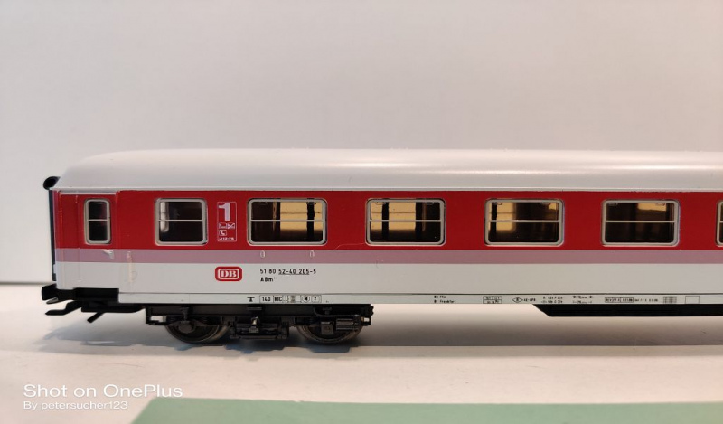 Märklin H0 AC 2862 Schnellzugwagen aus Set / 1.+2.Kl / ABm 241 / NEM / DB
