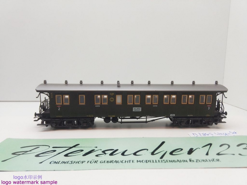 Märklin H0 AC 2865 1x Personenwagen 2.+3.Kl aus Set / Bc4i / NEM / DRG