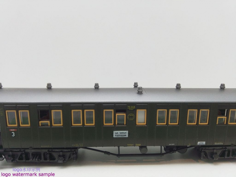 Märklin H0 AC 2865 1x Personenwagen 3.Kl aus Set / C4id / NEM / DRG
